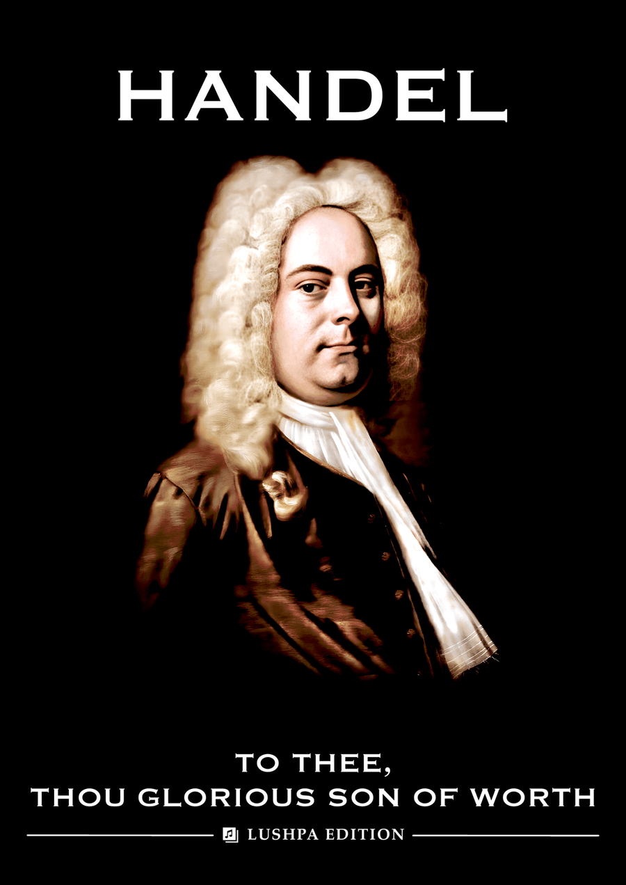 To thee, thou glorious Son of Worth Piano scores gallery preview page 1