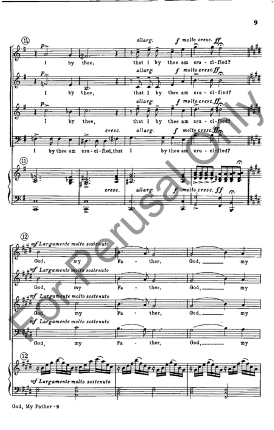 God, My Father God, My Father 4-Part scores gallery preview page 8