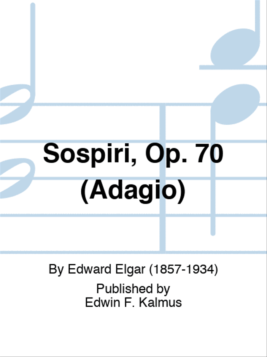 Sospiri, Op. 70 (Adagio) Sospiri, Op. 70 (Adagio) Score scores gallery preview page 1