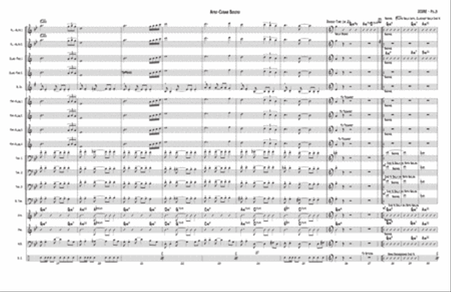 Afro-Cuban Bolero Jazz Ensemble scores gallery preview page 4