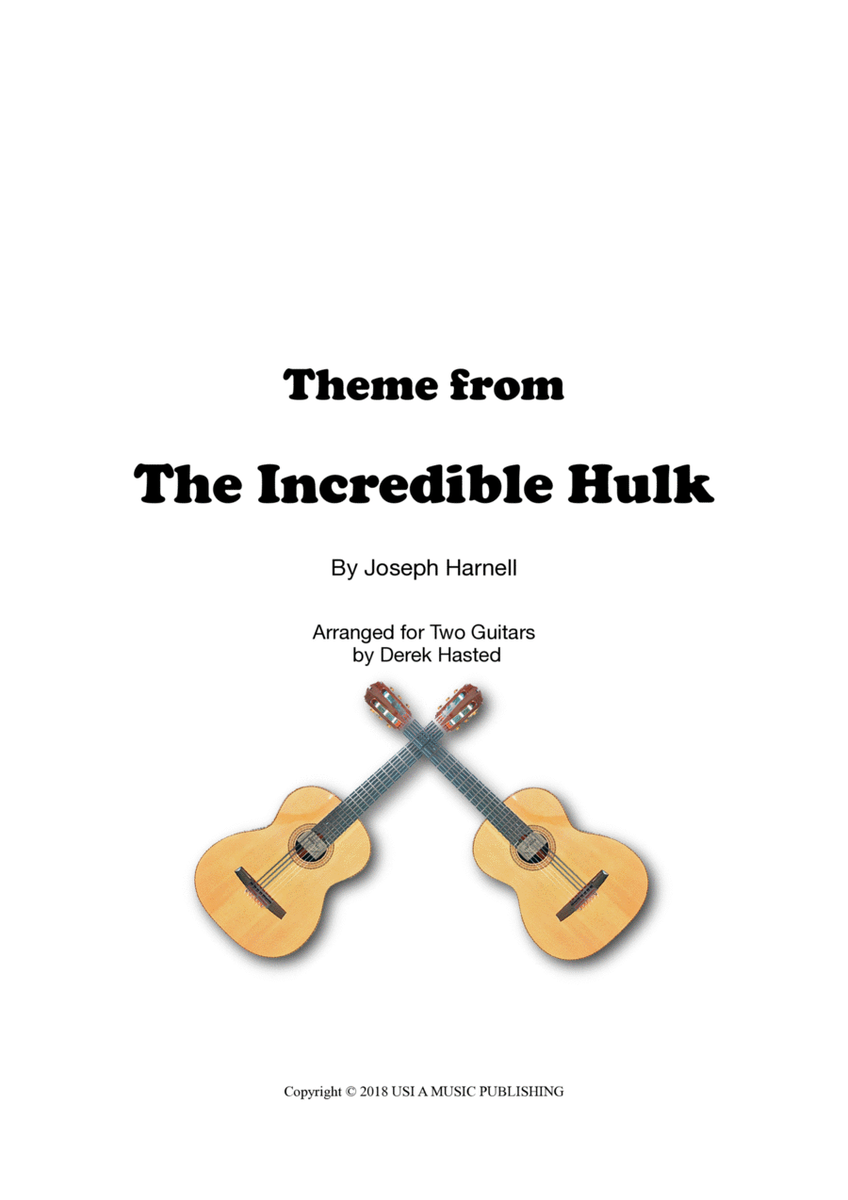 Theme From The Incredible Hulk image number null