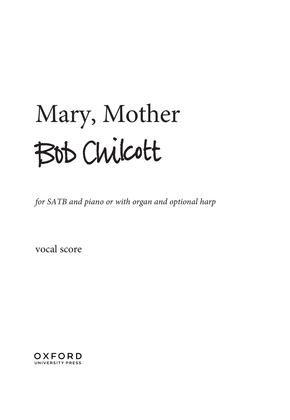 Book cover for Mary, Mother