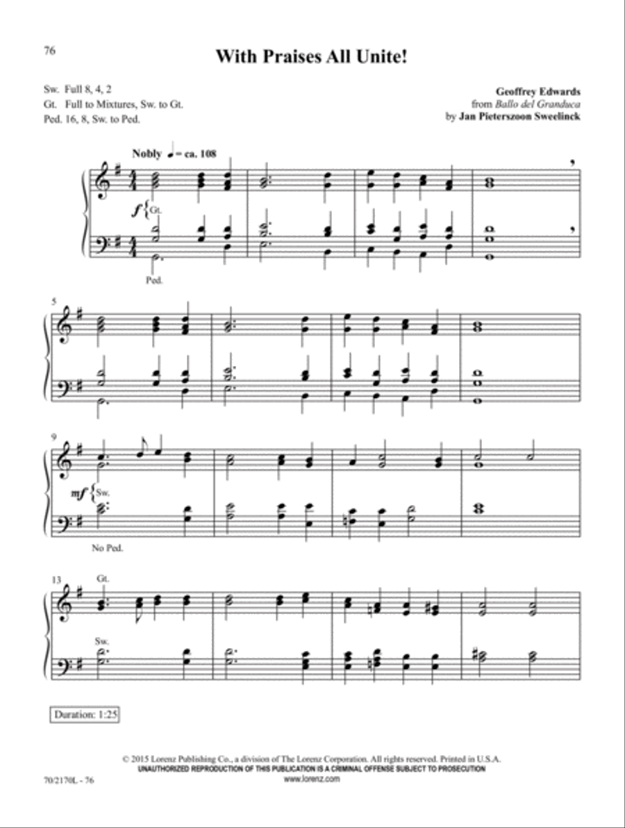 Pick Up & Play Pick Up & Play Organ Solo scores gallery preview page 44