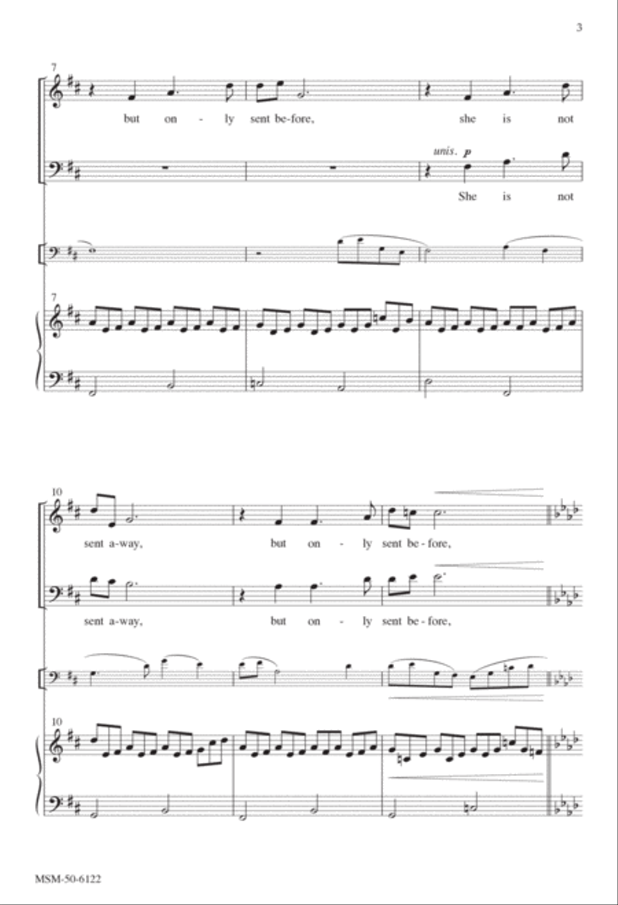Yet She Doth Shine 4-Part scores gallery preview page 2