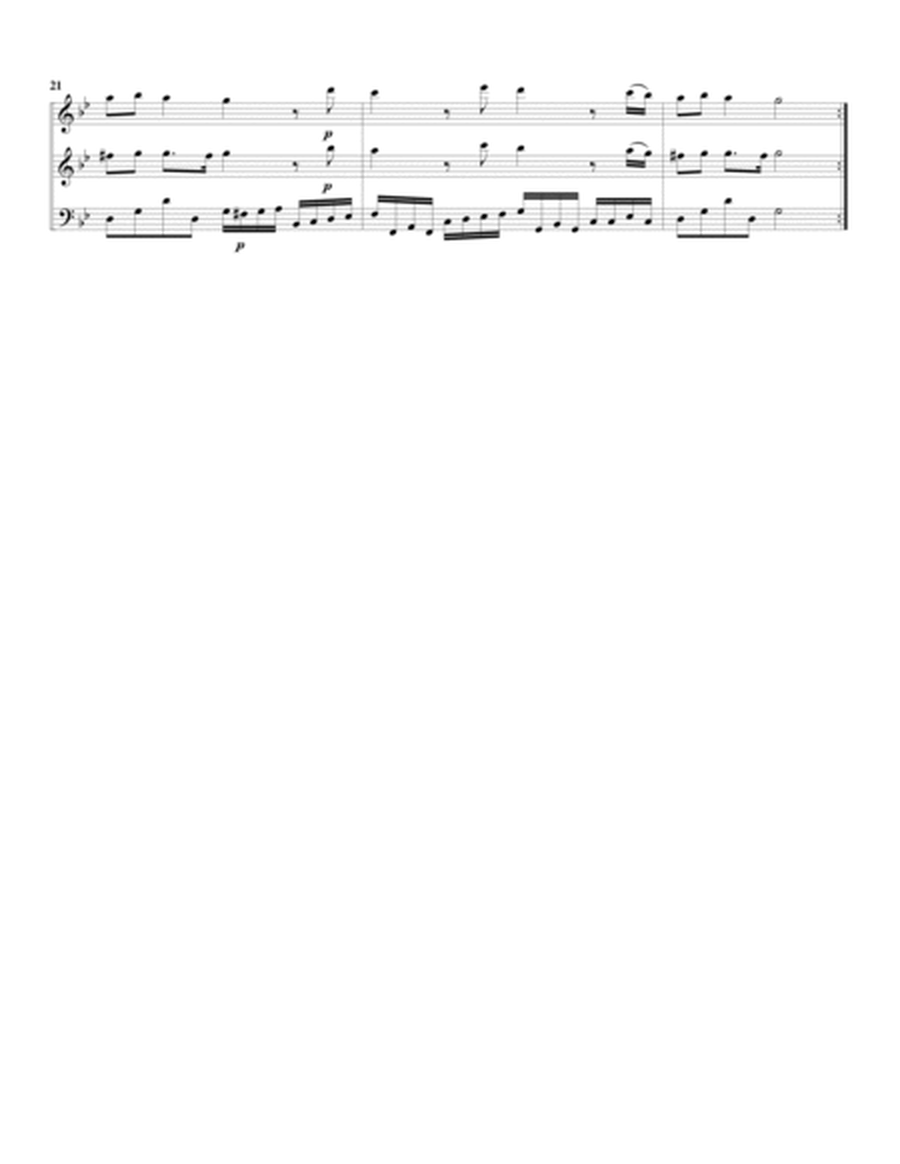 Trio sonata Op.4, no.8 (Arrangement for 3 recorders (AAB))