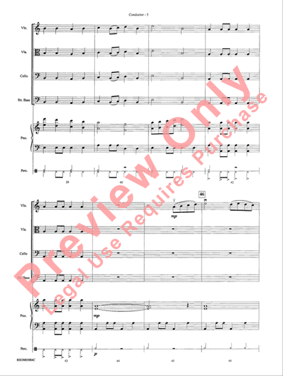 Patapan String Orchestra scores gallery preview page 7