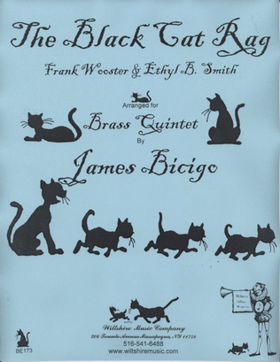 Book cover for The Black Cat Rag (James Bicigo)