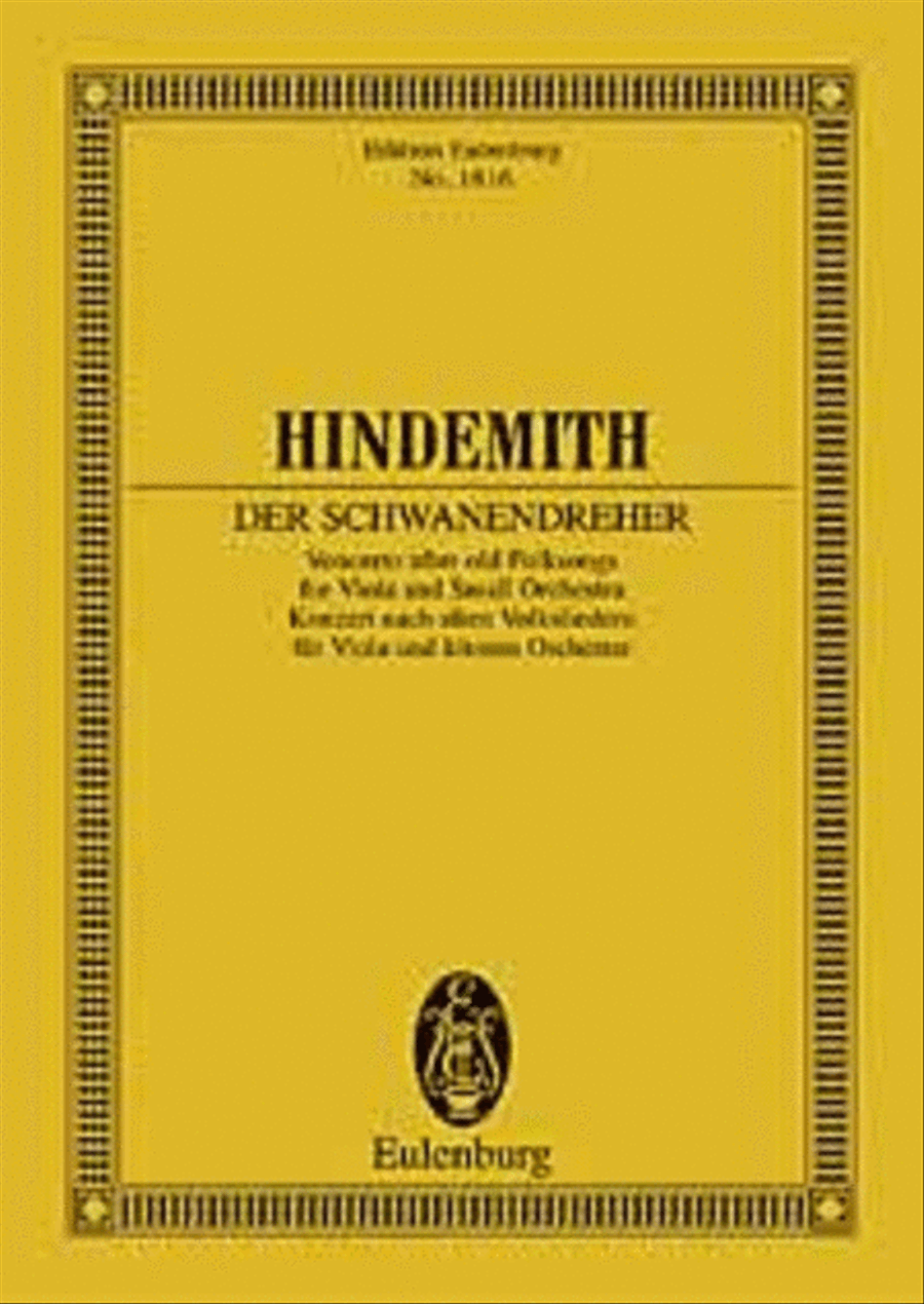 Der Schwanendreher Der Schwanendreher Orchestra scores gallery preview page 1