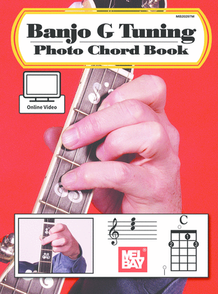 Book cover for Banjo G Tuning Photo Chord Book