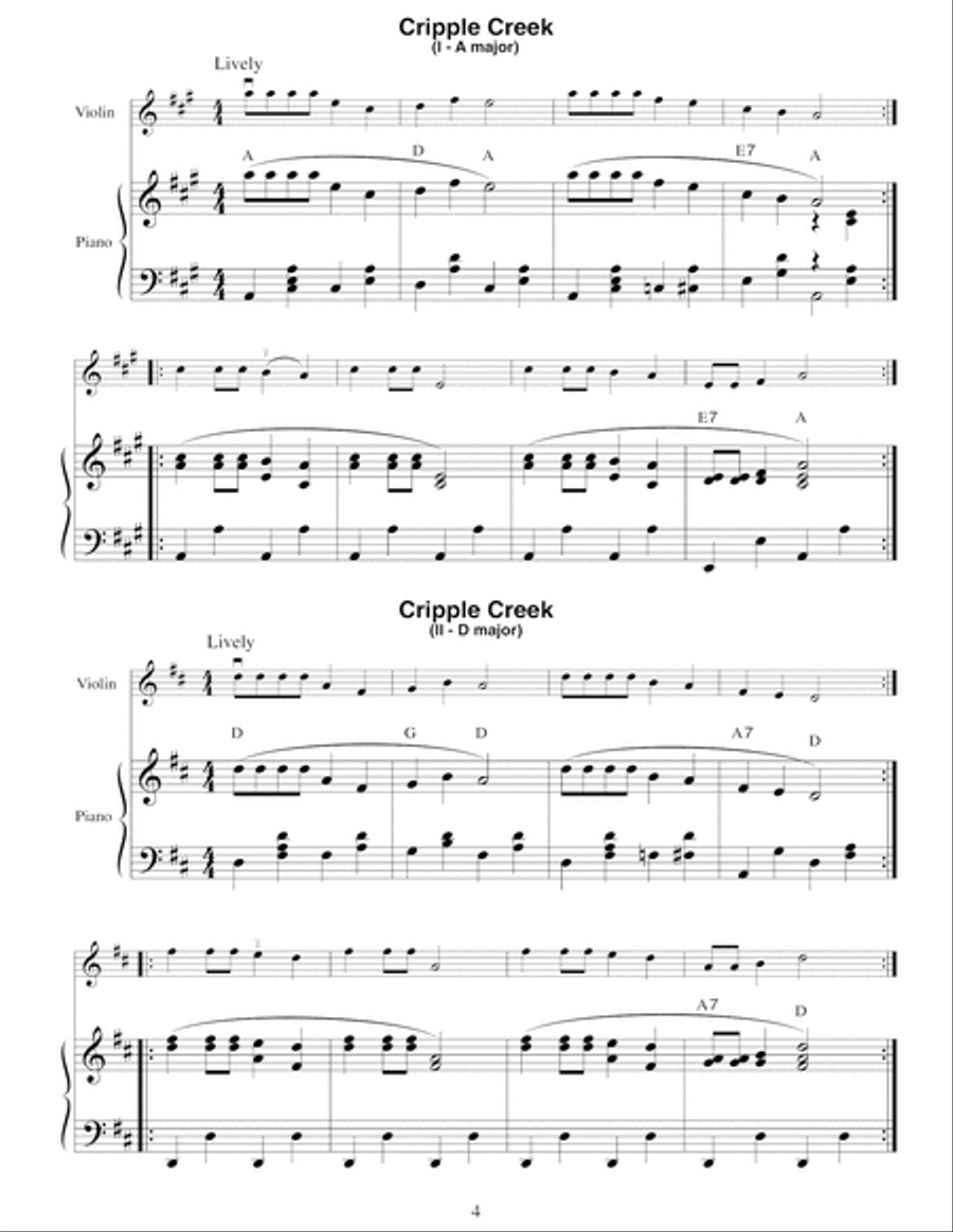 Fiddling Made Easy Violin scores gallery preview page 5