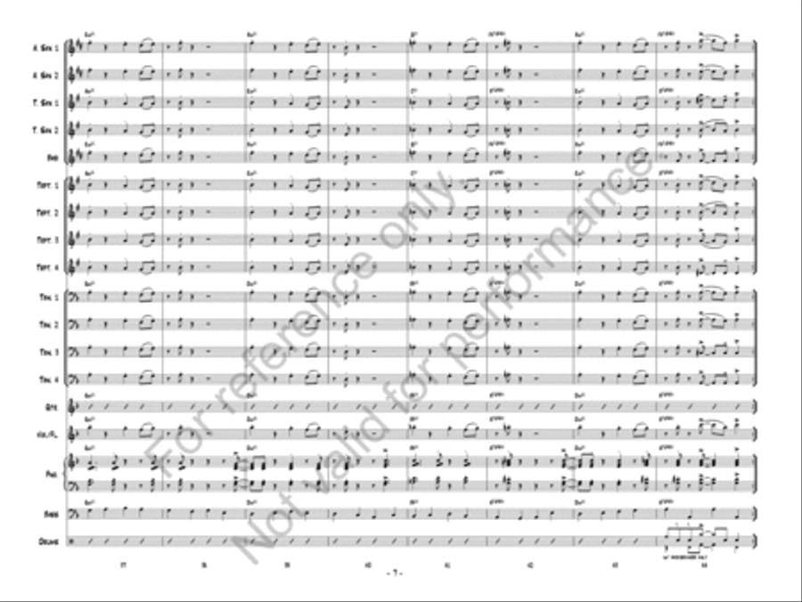 Two-Lip Blues Jazz Ensemble scores gallery preview page 8