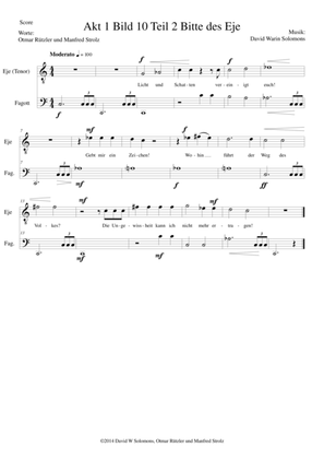 ATON part 15-Bitte des Eje (Eje's plea) - bassoon and tenor voice