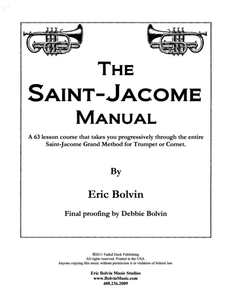 The Saint-Jacome Manual