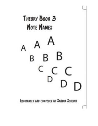 Theory Book 3 Note Names