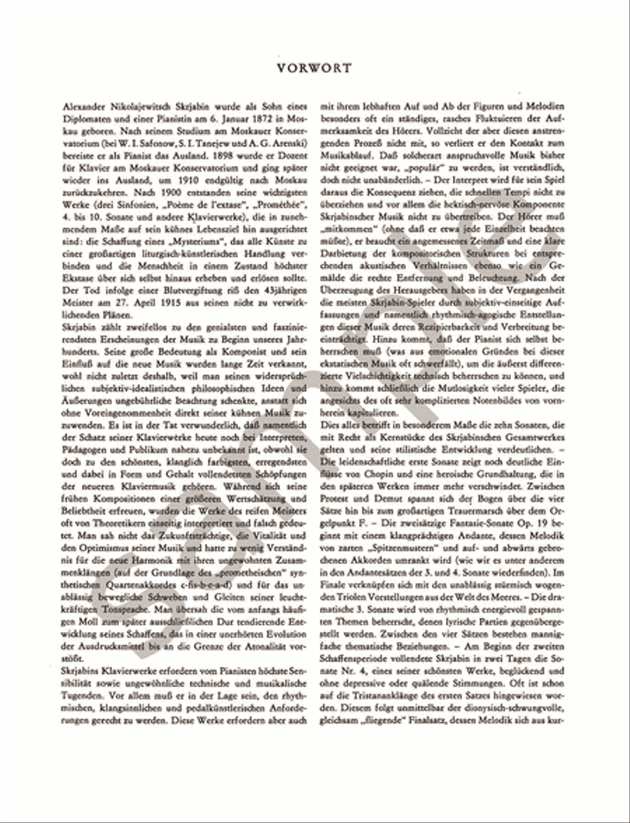 Selected Piano Works -- Sonatas Nos. 1-5 Piano scores gallery preview page 2