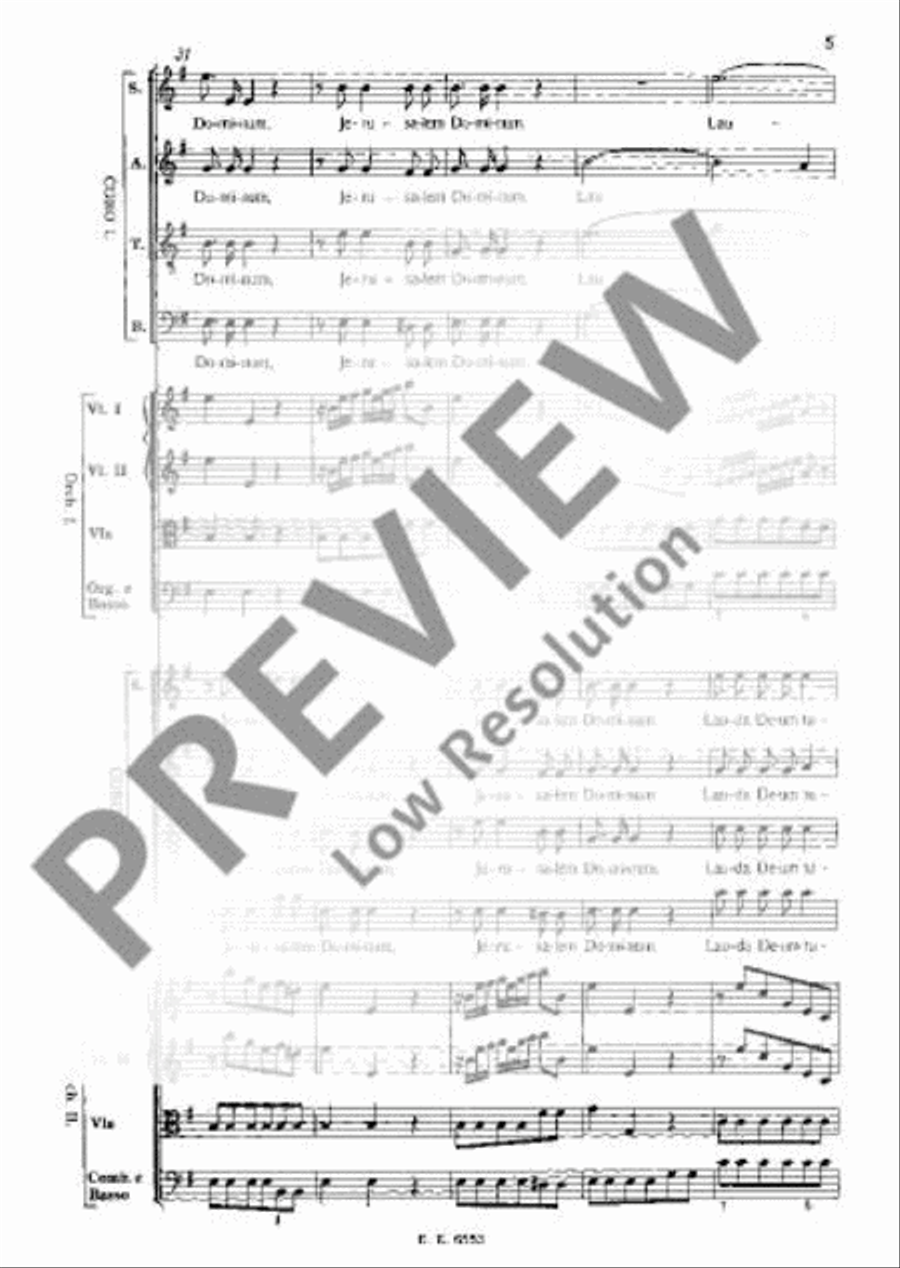 Lauda Jerusalem Lauda Jerusalem Choir scores gallery preview page 12
