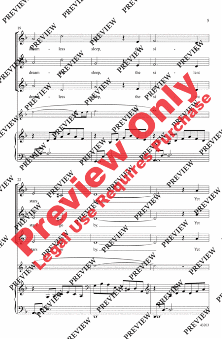 Prelude to Bethlehem Women's Choir scores gallery preview page 5