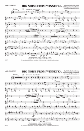 Big Noise from Winnetka: 2nd B-flat Clarinet