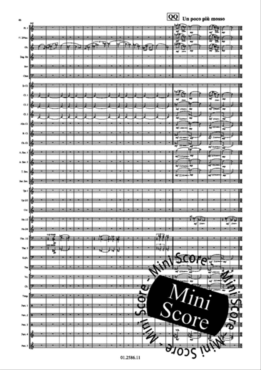 Skies Concert Band scores gallery preview page 54