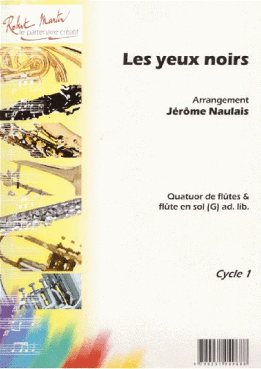 Les Yeux noirs, pour flûte Flute scores gallery preview page 1