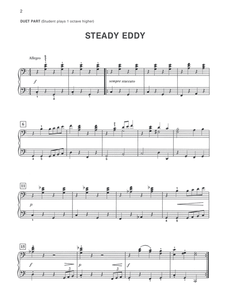 Alfred's Basic Piano Course Duet Book, Level 2