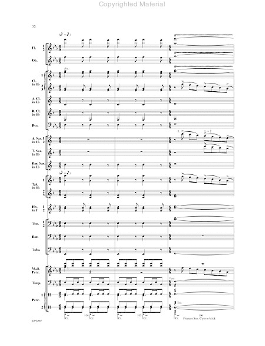 Rondo Festivo Rondo Festivo Concert Band scores gallery preview page 33