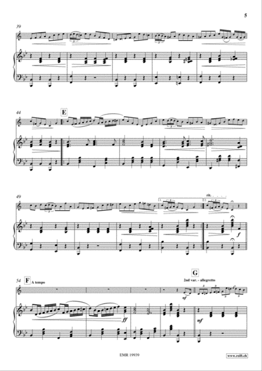 Annie Laurie Euphonium scores gallery preview page 5
