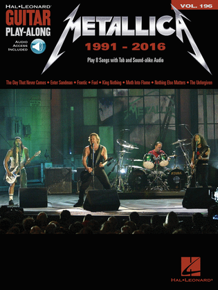 Book cover for Metallica: 1991-2016