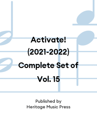 Activate! (2021-2022) Complete Set of Vol. 15