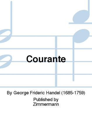 Book cover for Courante