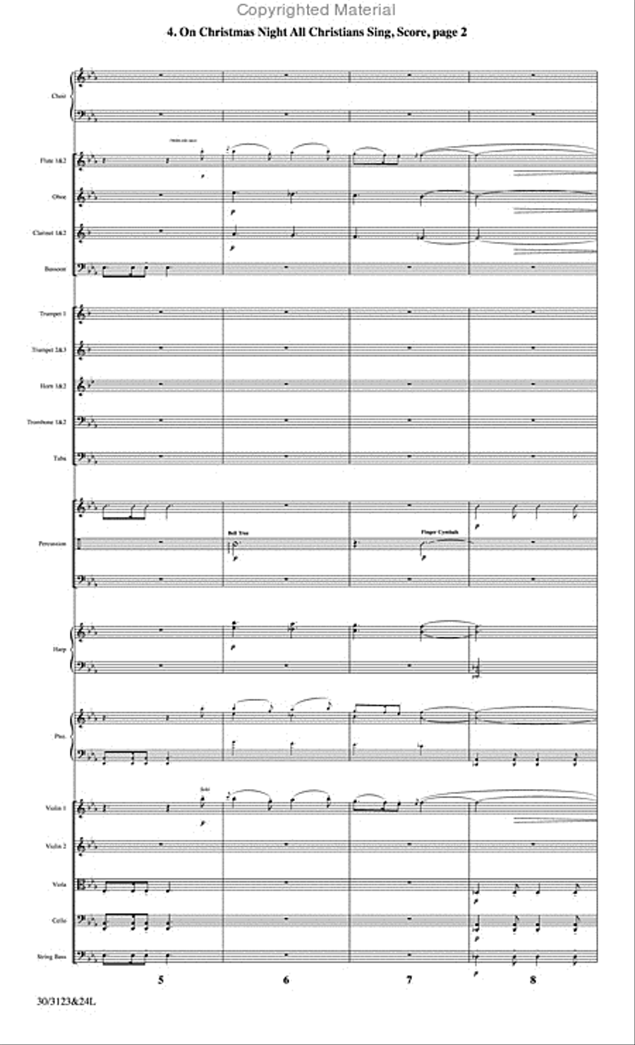 The Christmas Story - Set of Parts Choir scores gallery preview page 26