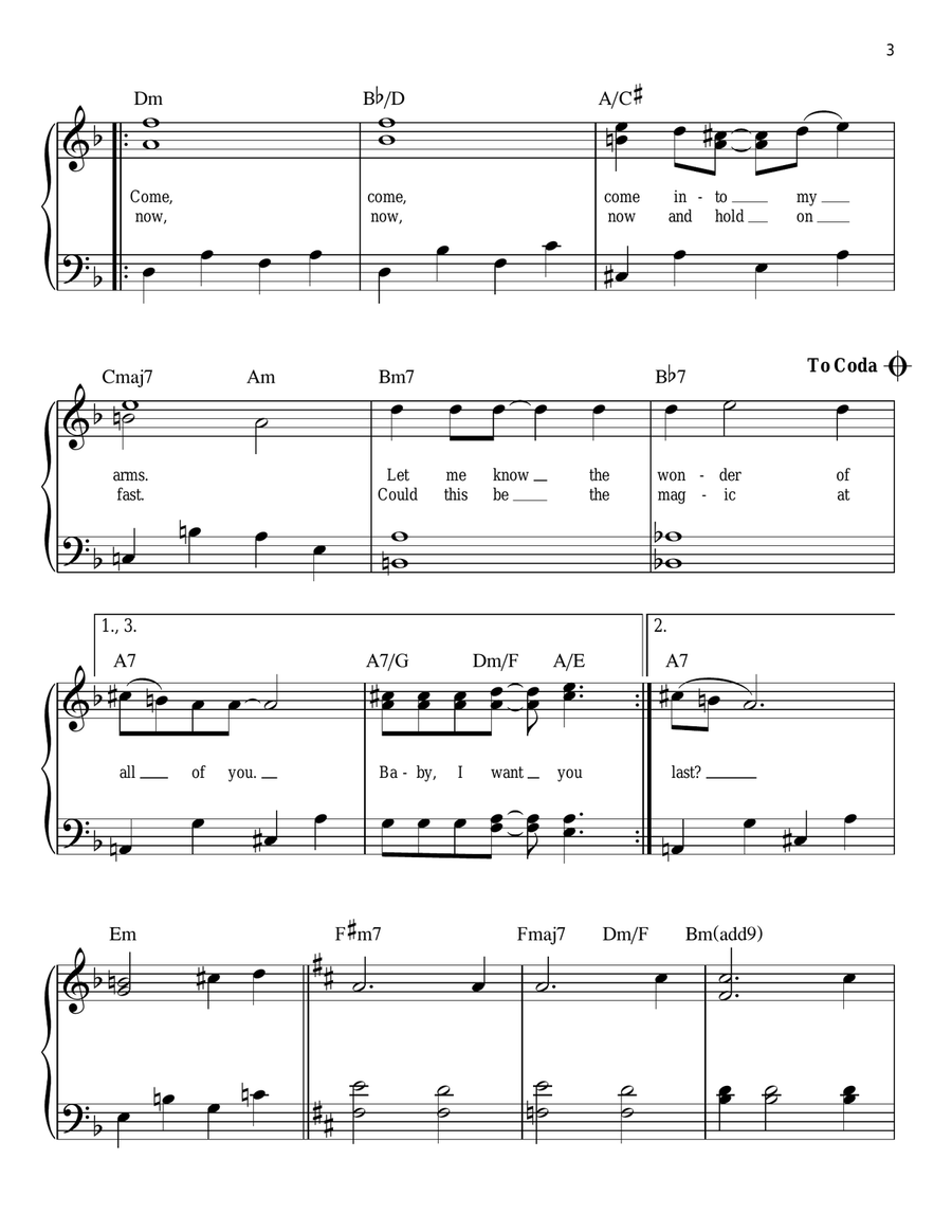 Could It Be Magic Easy Piano scores gallery preview page 3