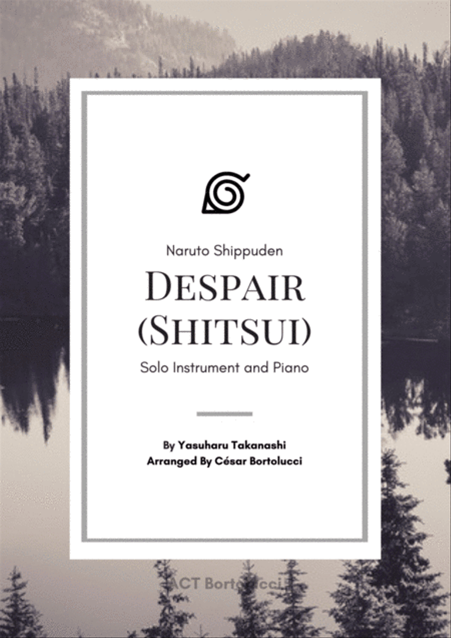 Despair (shitsui) Tenor Saxophone scores gallery preview page 1