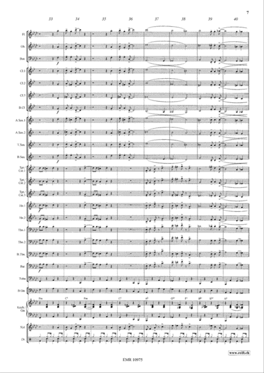 Sweet Georgia Brown Sweet Georgia Brown Concert Band scores gallery preview page 8