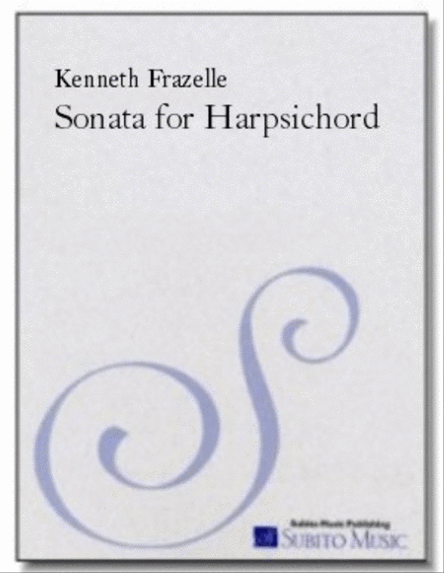 Sonata Harpsichord scores gallery preview page 1