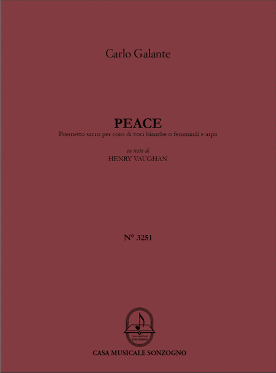 Peace Women's Choir scores gallery preview page 1