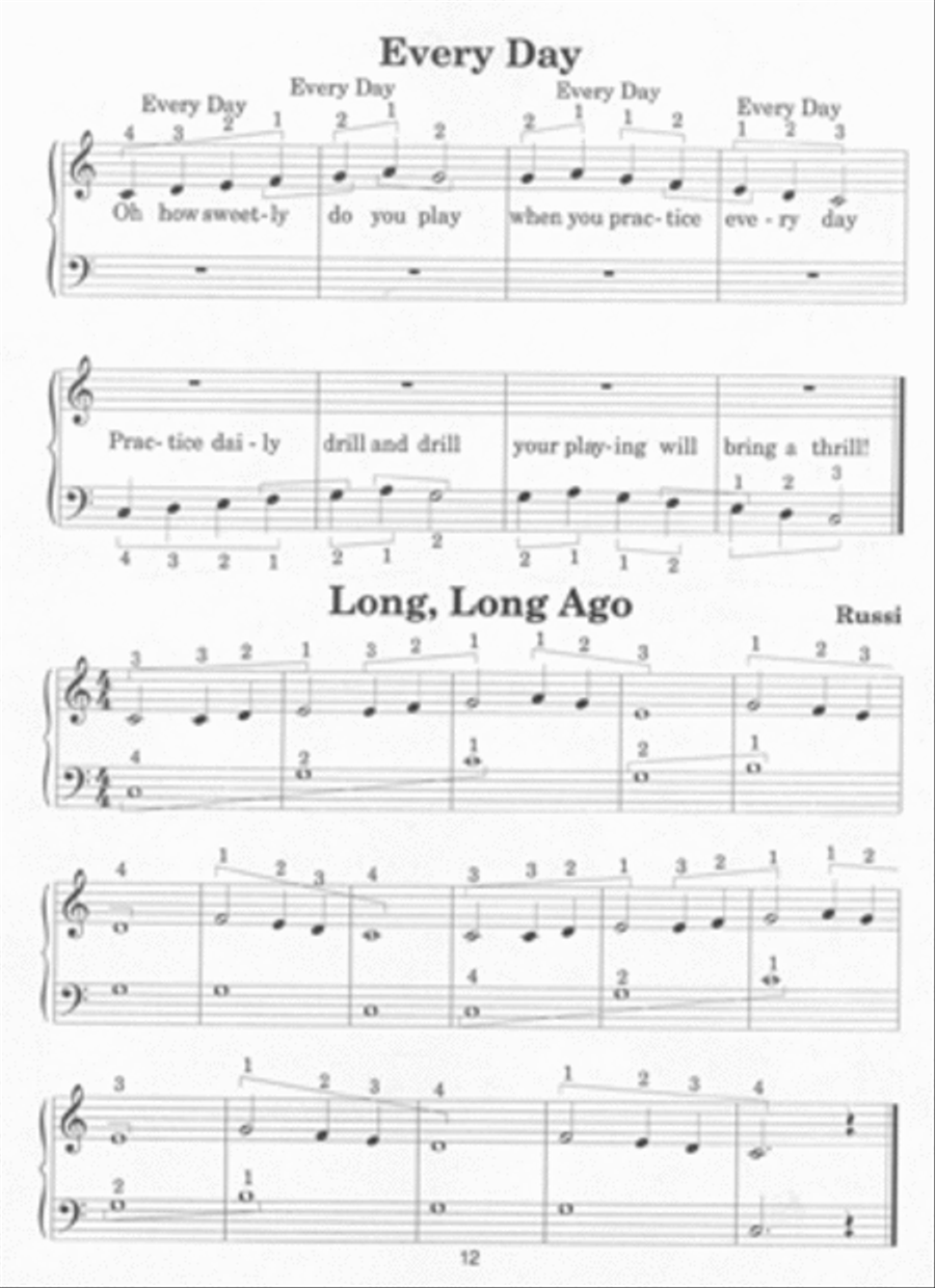 Fun with the Folk Harp Pedal Harp scores gallery preview page 2