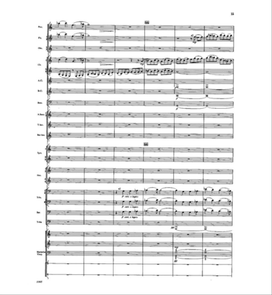 Canzonetta Concert Band scores gallery preview page 14