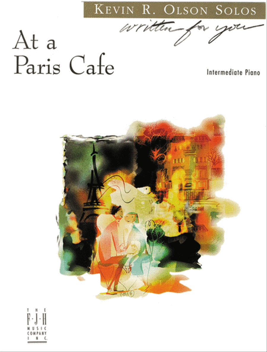 At a Paris Café At a Paris Café Piano Solo scores gallery preview page 2