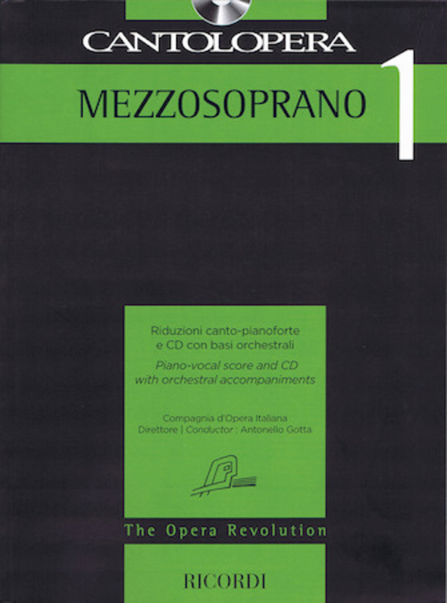 Cantolopera: Mezzo-Soprano 1 Mezzo-Soprano Voice scores gallery preview page 1