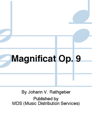 Book cover for Magnificat op. 9