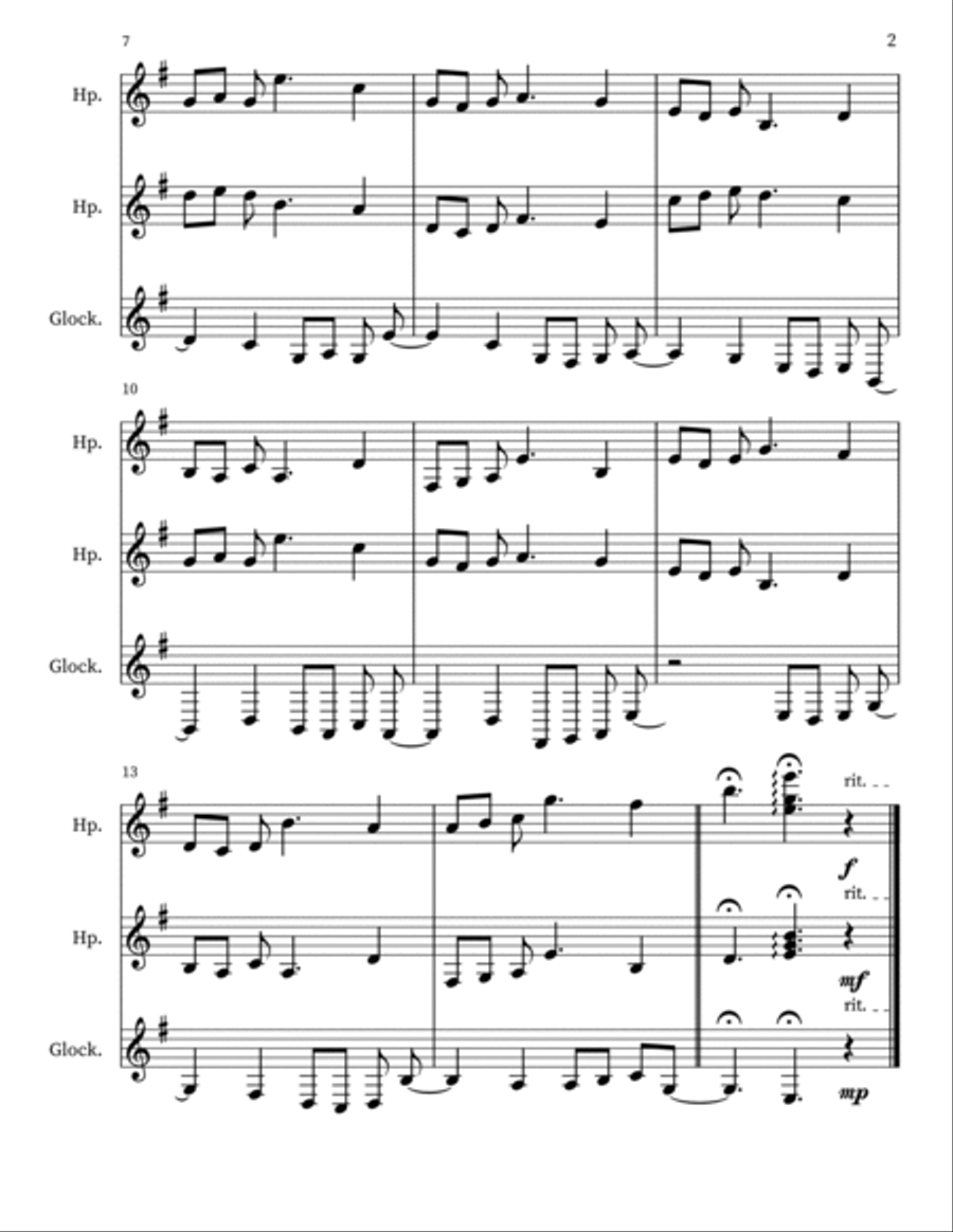 Confection 87 Percussion scores gallery preview page 2
