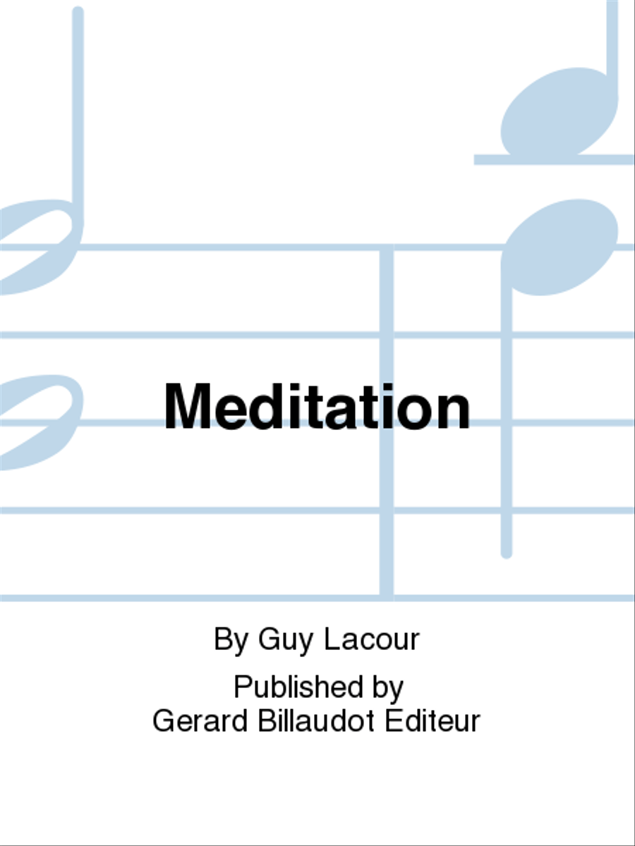 Meditation Meditation School and Community scores gallery preview page 1