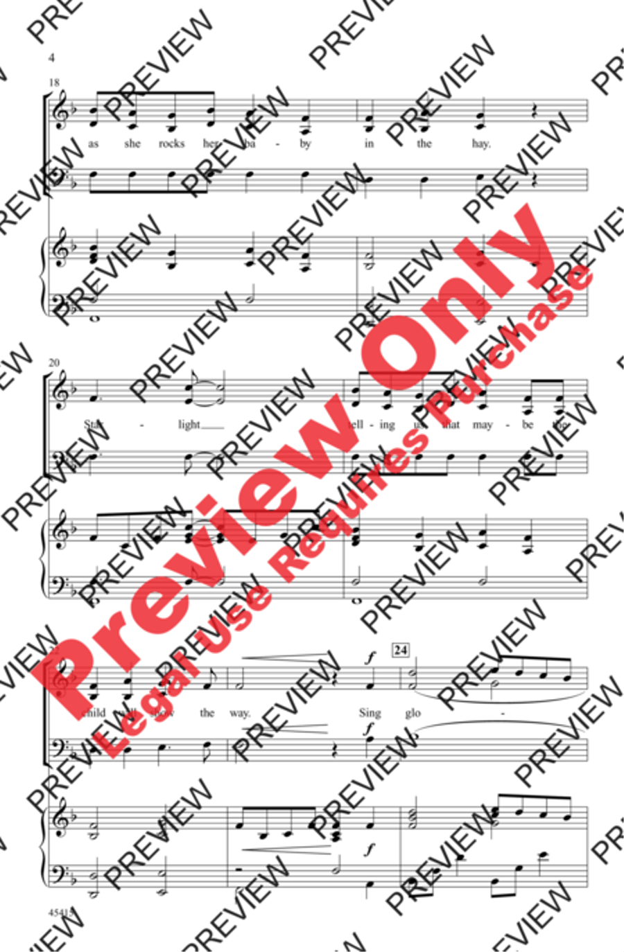 Starlight Starlight 3-Part scores gallery preview page 4