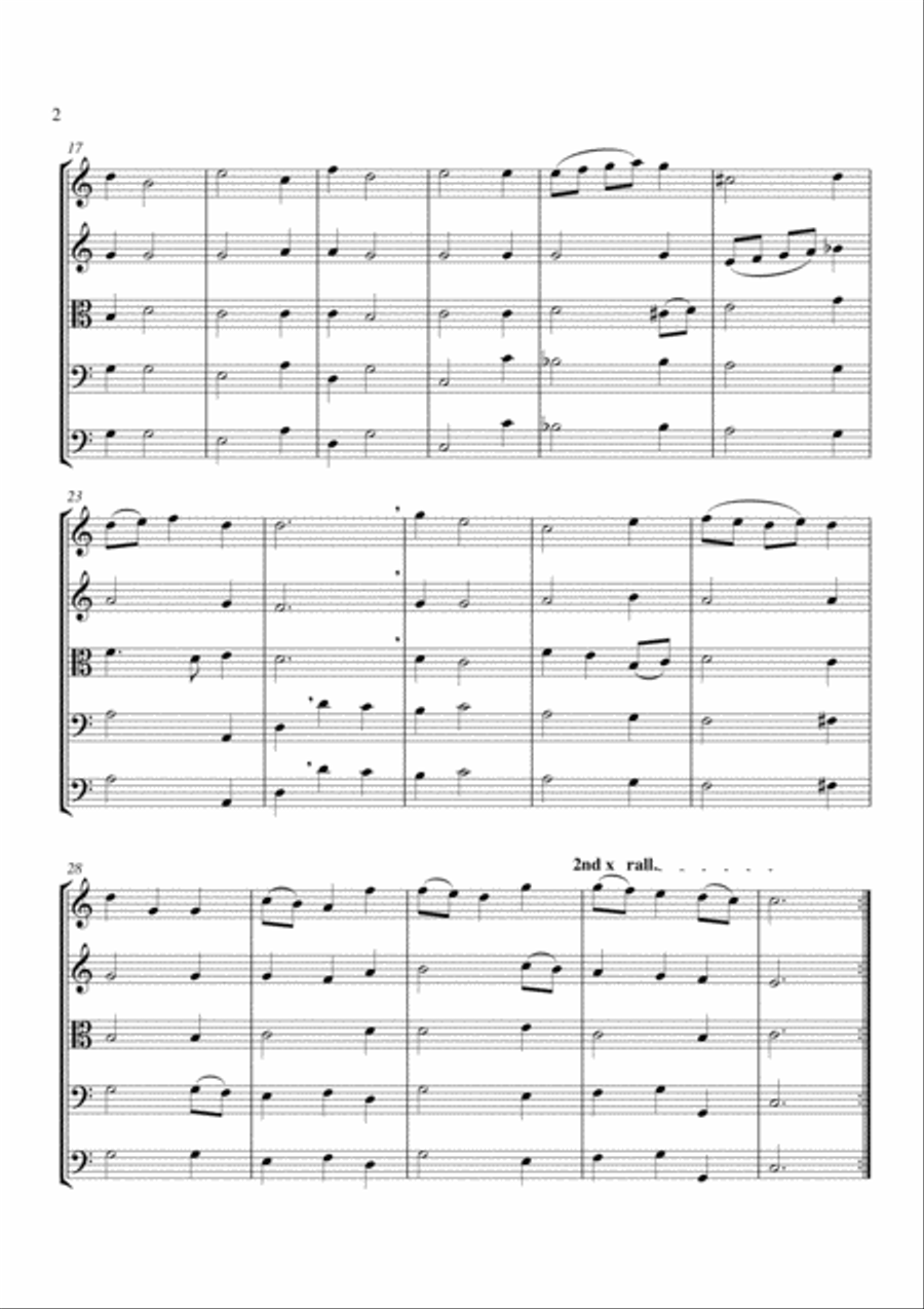 Fairest Isle from King Arthur Orchestra scores gallery preview page 2