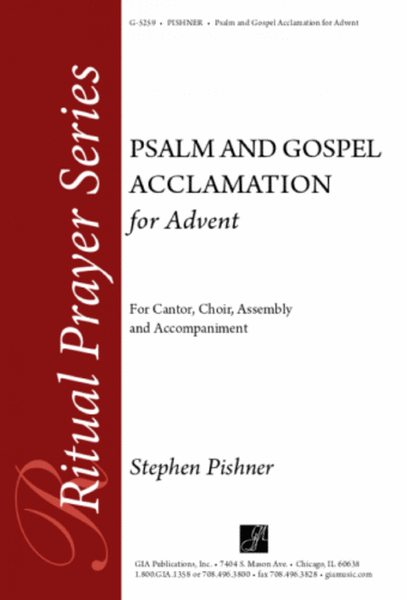 Psalm and Gospel Acclamation for Advent - Woodwind edition