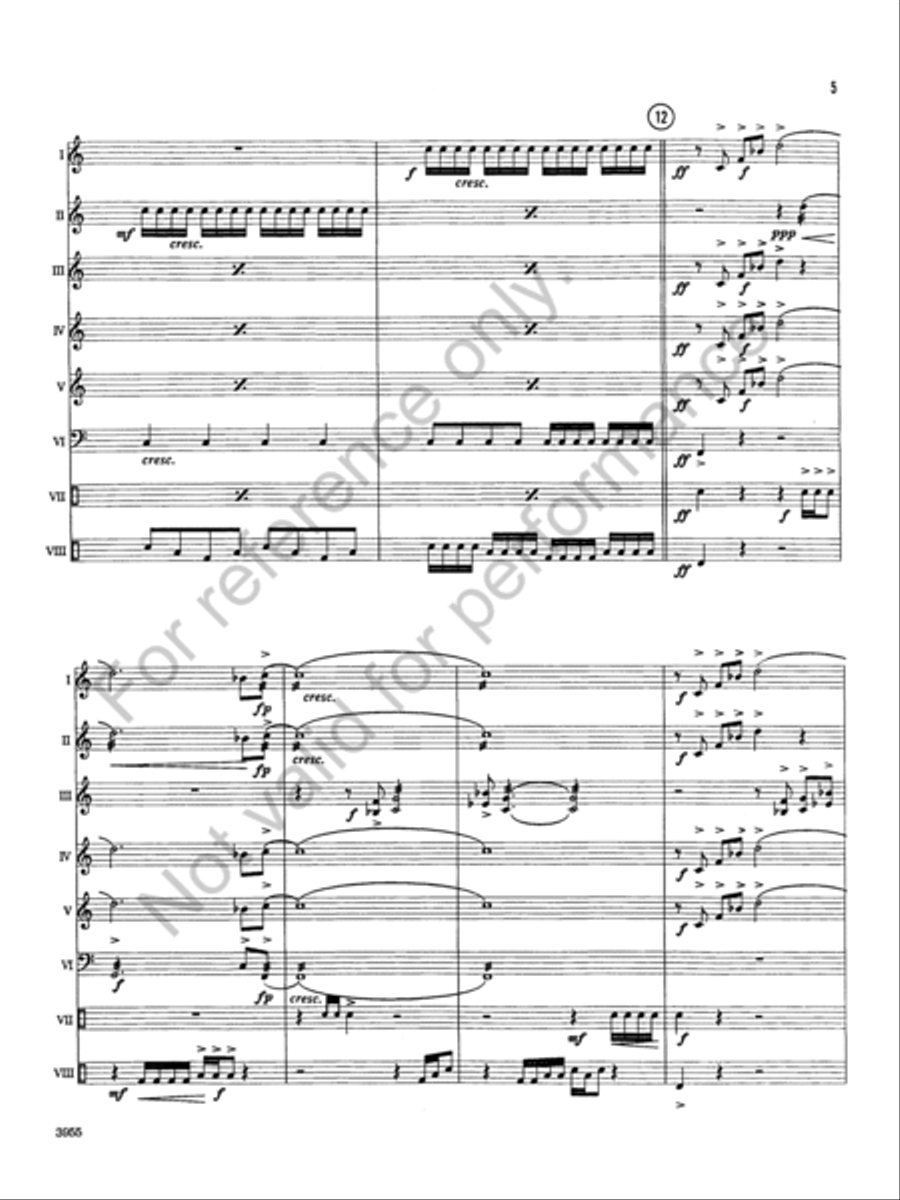 Windstone Suite Percussion Ensemble scores gallery preview page 4