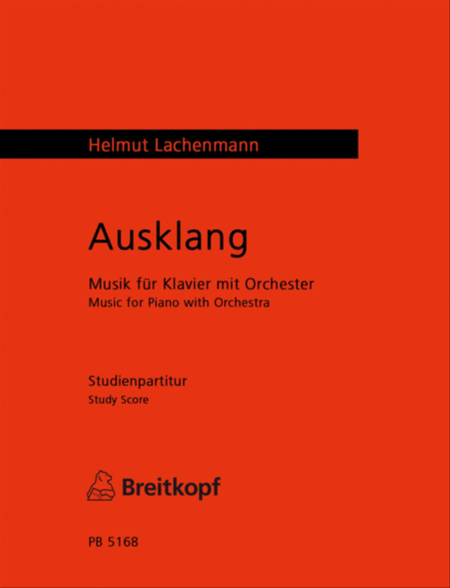 Ausklang Orchestra scores gallery preview page 1