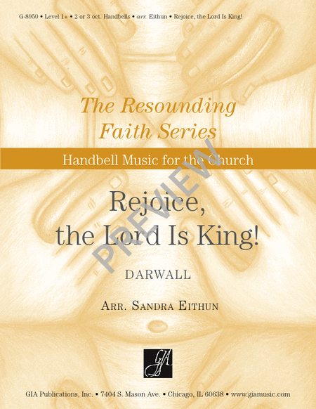 Rejoice, the Lord Is King! - Handbells