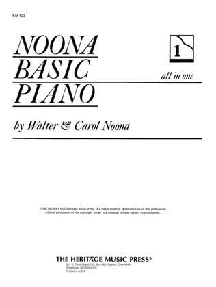 Noona Basic Piano Book 1